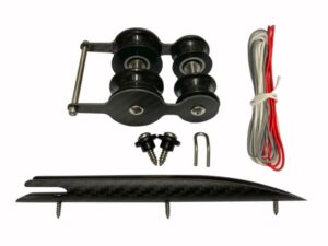 DOUBLE ROLLER WOODEN KIT- CERAMIC BEARINGS